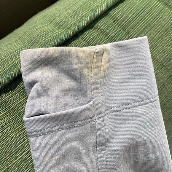 Lululemon gray sweatshirt Hoodie zip up drawstring coat size 8 - Picture 6 of 6